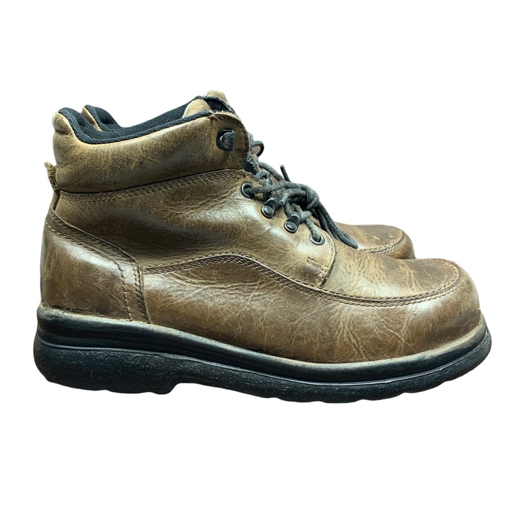 RED WING Steel Toe Leather Work Boots ANSI Z41 PT99 Mens Size 8.5 D